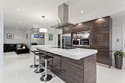 Render de cocina integral